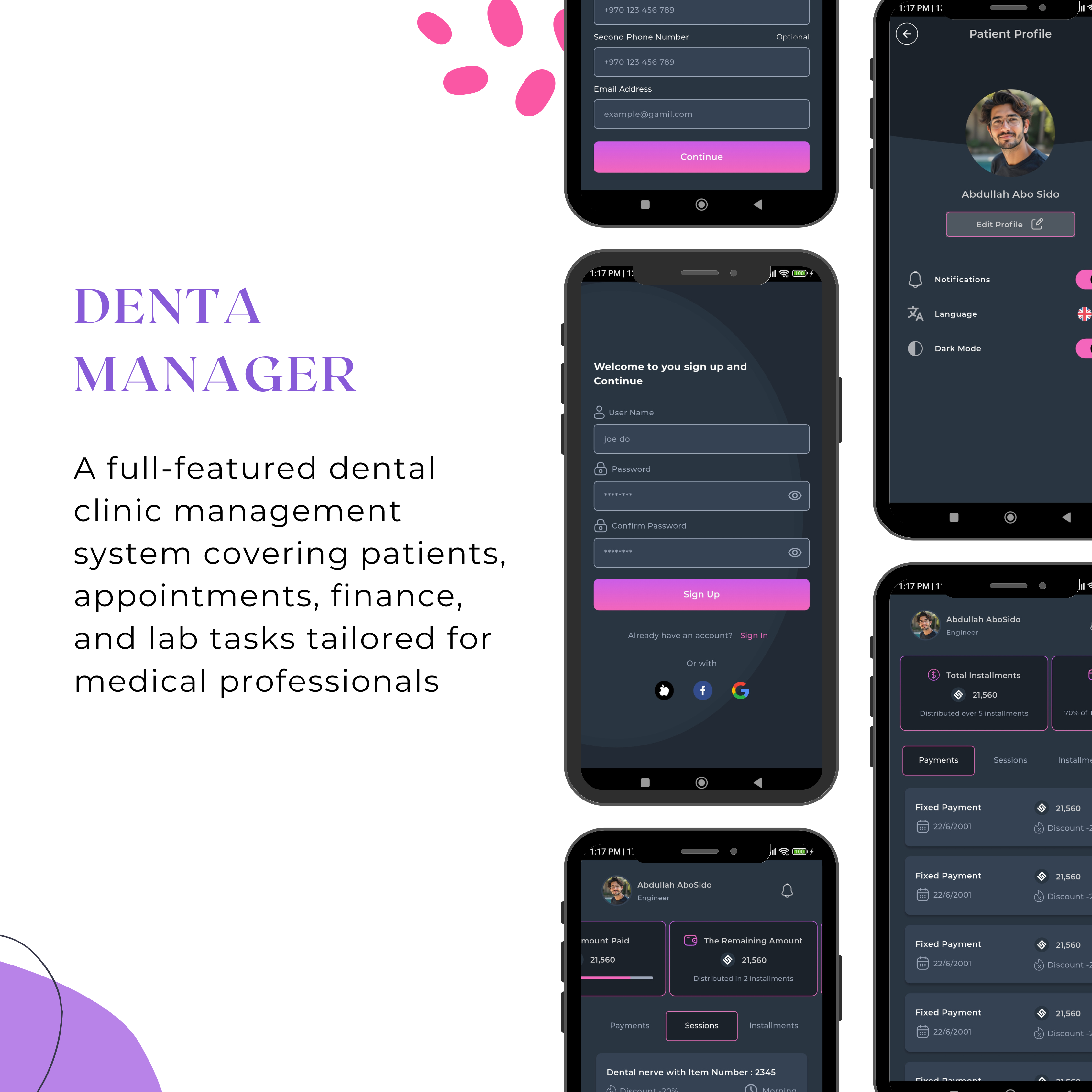 DentaManager App